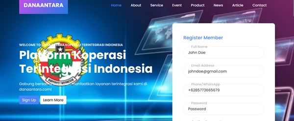 Danaantara Platform Koperasi Terintegrasi Indonesia SATRIA TRAINING CAMP